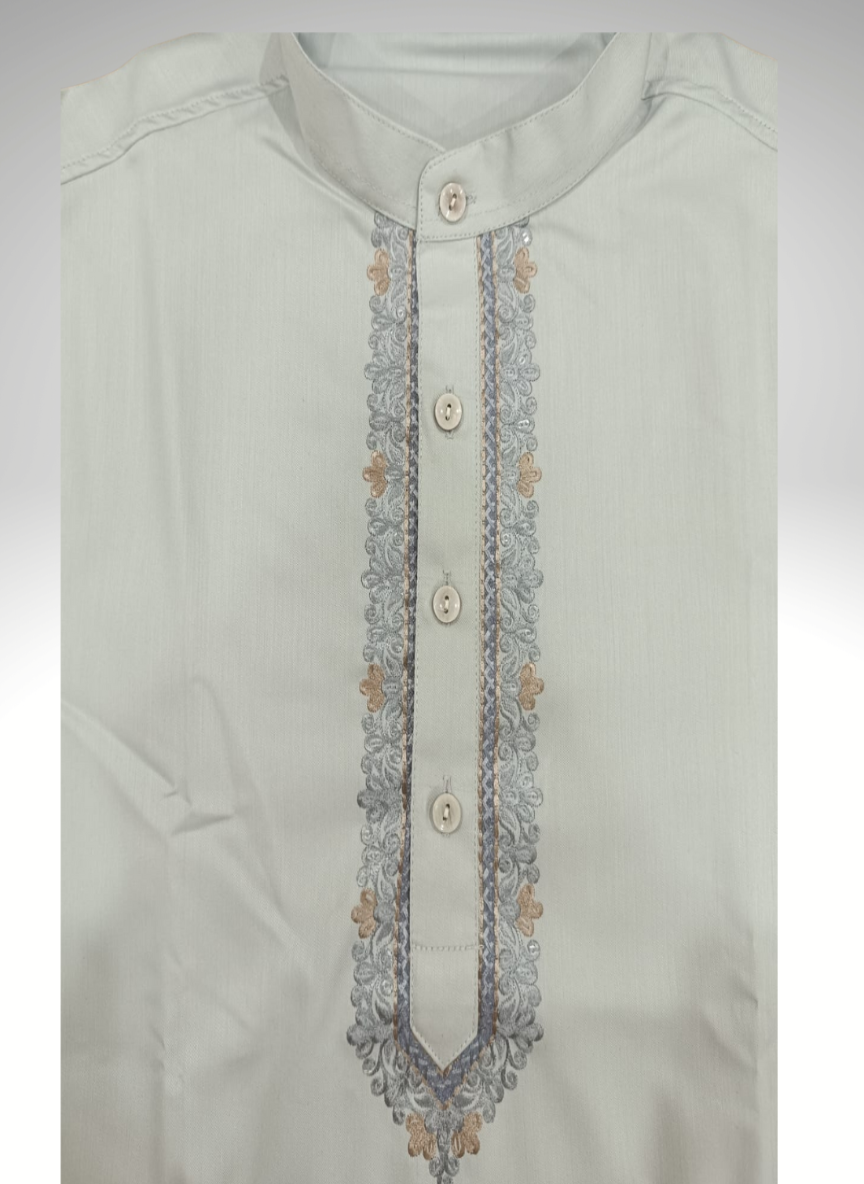 Embroidered Kurta with Salwar