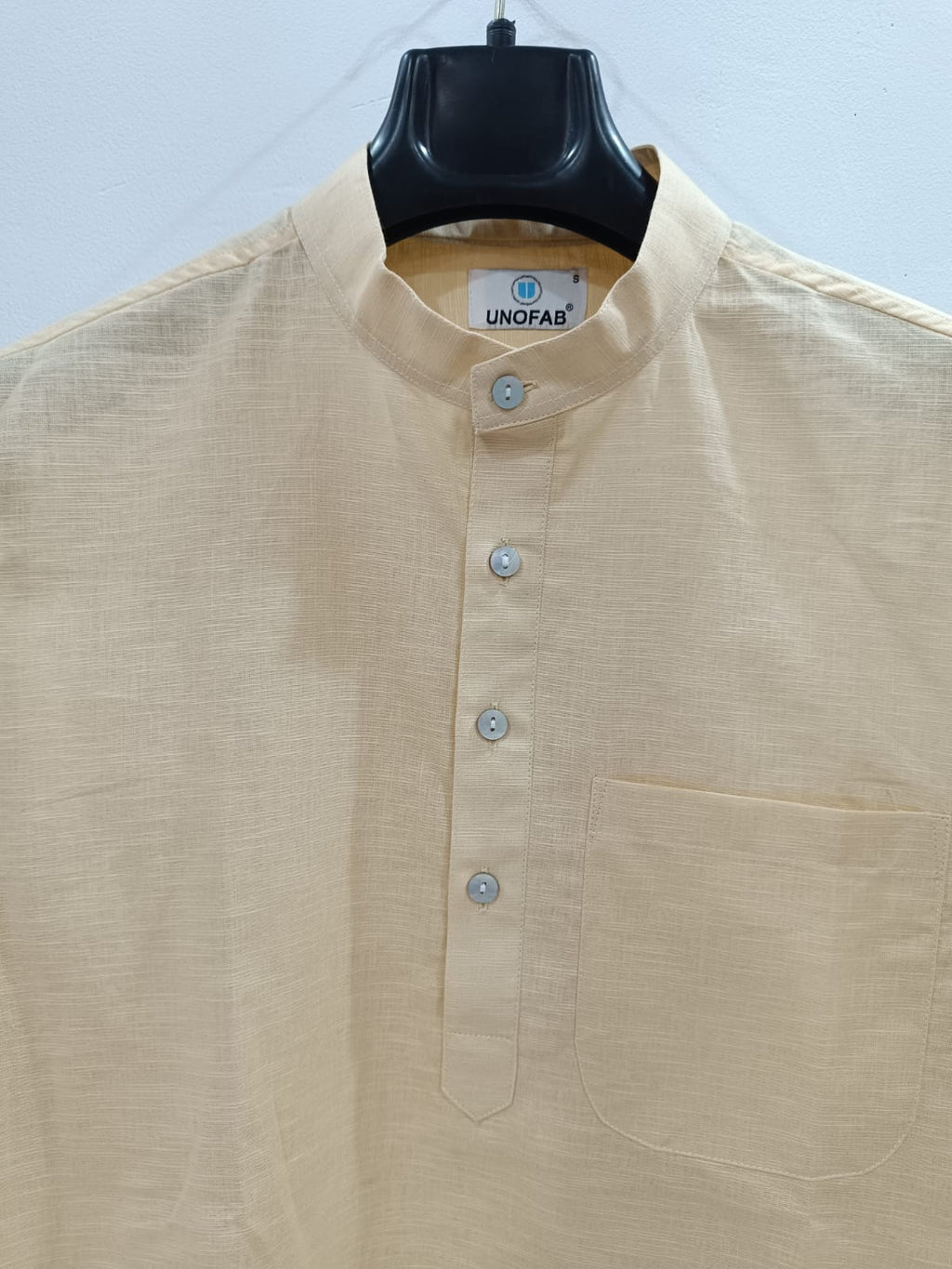 Men's Linen Kurta