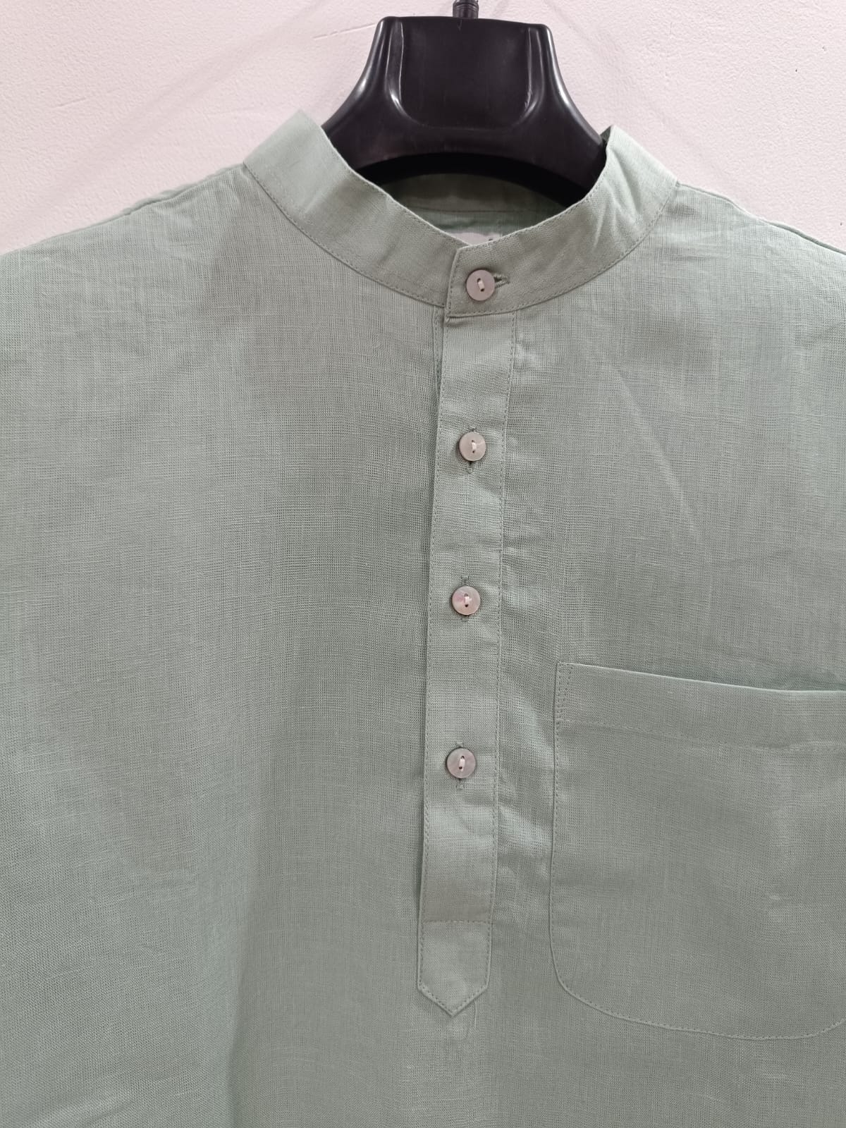 Men's Linen Kurta