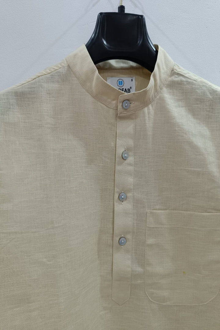 Translation missing: en.Men's Linen Cotton  Kurta